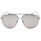 Hugo Boss BOSS 1296/F/S 0R81 T4 MATTE RUTHENIUM/SILVER SP Sunglasses One Size