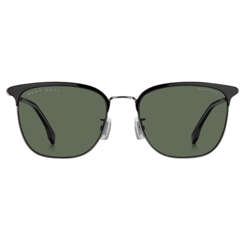 Hugo Boss Green PZ Lensed Black Dark Ruthenium Frame Sunglasses BOSS 1285 FK 0ANS UC