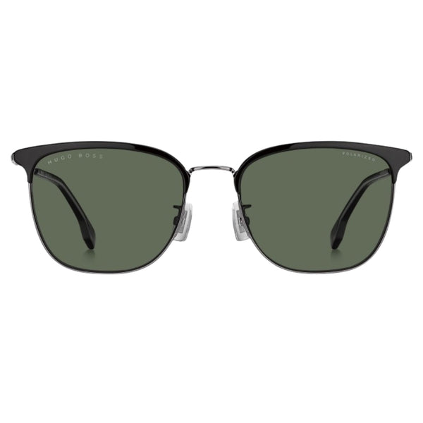 Hugo Boss Green PZ Lensed Black Dark Ruthenium Frame Sunglasses BOSS 1285 FK 0ANS UC