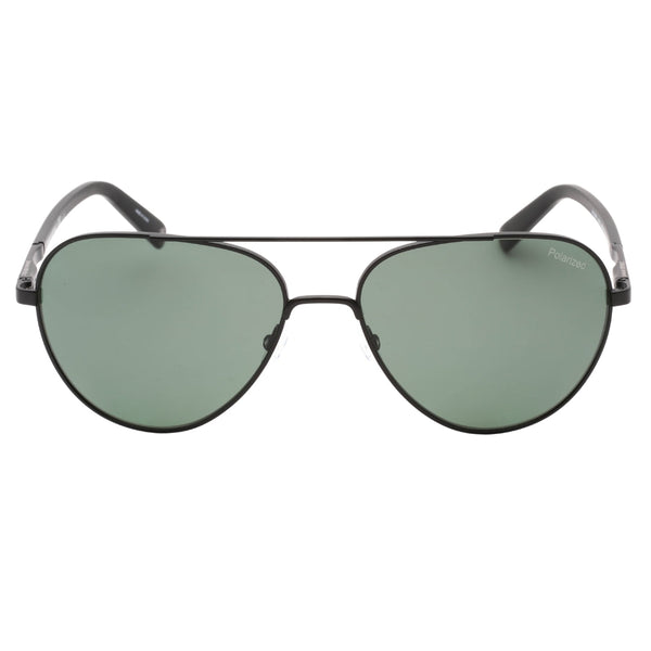 Banana Republic BR 1003/S 0003 UC MATTE BLACK / GREEN PZ Sunglasses One Size