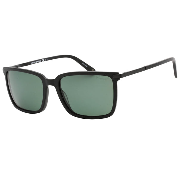 Banana Republic BR 1001/S 0003 UC MATTE BLACK/GREEN PZ Sunglasses One Size