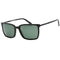 Banana Republic BR 1001/S 0003 UC MATTE BLACK/GREEN PZ Sunglasses One Size