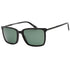 Banana Republic BR 1001/S 0003 UC MATTE BLACK/GREEN PZ Sunglasses One Size