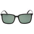 Banana Republic BR 1001/S 0003 UC MATTE BLACK/GREEN PZ Sunglasses One Size