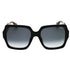 Moschino MOS127/S 0807 9O BLACK/DARK GREY SF Sunglasses 56X19X140 One Size