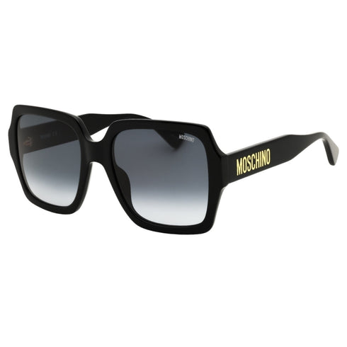 Moschino MOS127/S 0807 9O BLACK/DARK GREY SF Sunglasses 56X19X140 One Size