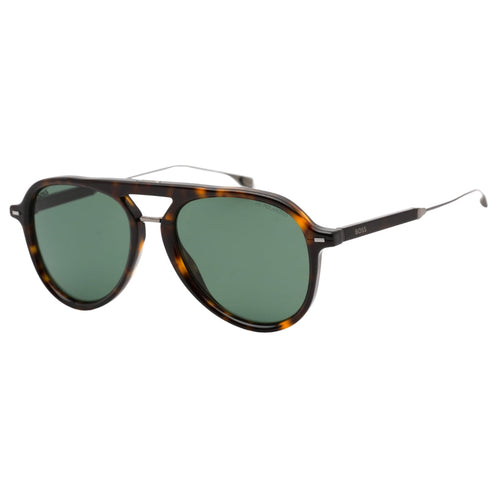 Hugo Boss BOSS 1356/S 0086 YP Havana / Green Sunglasses One Size