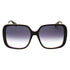 Marc Jacobs Dark Grey SF Lensed Black Frame Sunglasses One Size