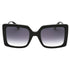Marc Jacobs Grey Lens Black Square Sunglasses One Size