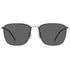 Hugo Boss Grey Polarised Lens Matte Dark Ruthenium Grey Sunglasses BOSS 1405 FK 0R809