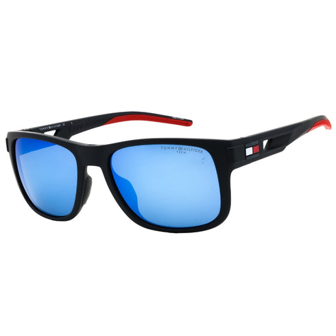 Tommy Hilfiger TH 1913/S 0FLL ZS MATTE BLUE/BLUE ML HC Sunglasses 55X18X135 One Size