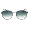 HUGO HG 1178/S 03OL 9K MT BLK GRN/GREEN SHADED Sunglasses One Size