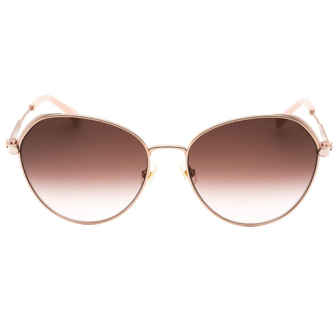 Kate Spade Octavia/G/S 0Au2 Ha Red Gold/Brown Sf Sunglasses Female One Size