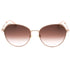 Kate Spade Octavia/G/S 0Au2 Ha Red Gold/Brown Sf Sunglasses Female One Size