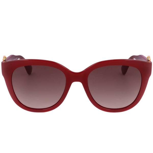Moschino BrownF Lens Red Buckled Legs Sunglasses MOS143 0C9A HA