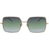 Hugo Boss Rose Gold Metal Frame Grey Green Lensed Sunglasses BOSS 1531 0000 IB
