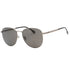 Hugo Boss BOSS 1536/F/S 0R80 M9 MT DK RUTHENIUM / GREY PZ Sunglasses Male One Size