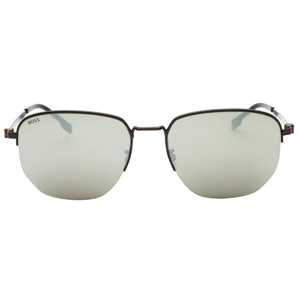 Hugo Boss BOSS 1538/F/SK 0R80 T4 MTDK RUTH/SILVER SP Sunglasses Male 57X18X145 One Size