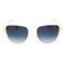 Marc Jacobs MARC 687/S 0SZJ 9O Ivory/Dark Gray Gradient Sunglasses Female One Size