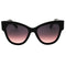 Marc Jacobs Marc 697 S 0807 Ff Black Violet Gradient Sunglasses 53X18X145