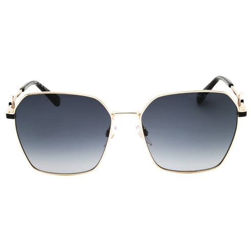 Marc Jacobs MARC 729/S 0RHL 9O GOLD BLACK/DARK GREY SF Sunglasses Female 58X17X140 One Size