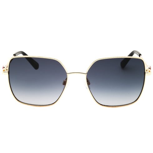 Moschino Love Mol075/S 0000 9O Rose Gold/Dark Grey Sf Sunglasses 56X17X140 One Size