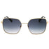 Moschino Love Mol075/S 0000 9O Rose Gold/Dark Grey Sf Sunglasses 56X17X140 One Size