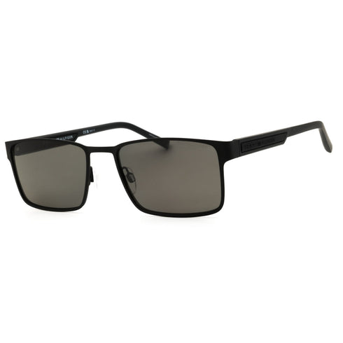 Tommy Hilfiger TH 2087/S 0003 M9 MATTE BLACK/GREY PZ Sunglasses 57X19X145 One Size