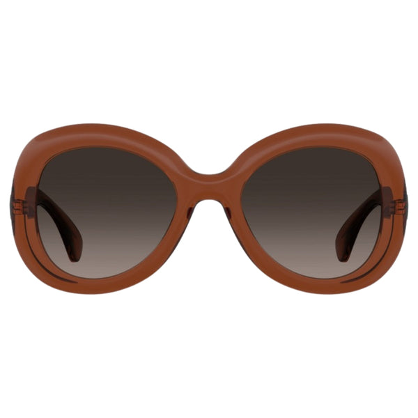 Moschino BrownF Lens Brown Rounded Sunglasses MOS162 009Q HA