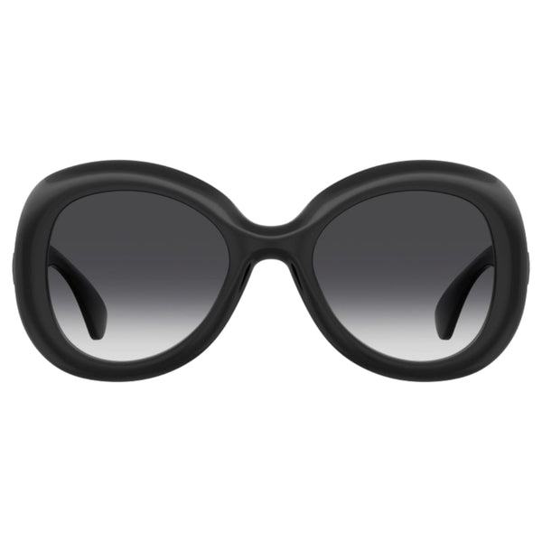 Moschino Bold Rounded Frame Black Sunglasses MOS162 0807 9O