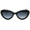 Moschino Mos163/S 0807 9O Black/Dark Grey Sf Sunglasses 55X19X140 One Size