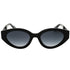Moschino Mos160/S 0807 9O Black/Dark Grey Sunglasses 51X20X145 One Size