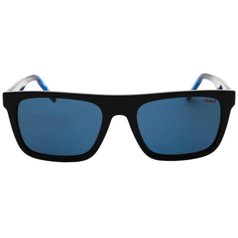 HUGO HG 1297/S 0D51 KU BLACK BLUE/BLUE Sunglasses Male 54X19X145 One Size