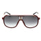 Carrera 1007/S 0C9A 9O RED/DARK GREY SF Sunglasses One Size
