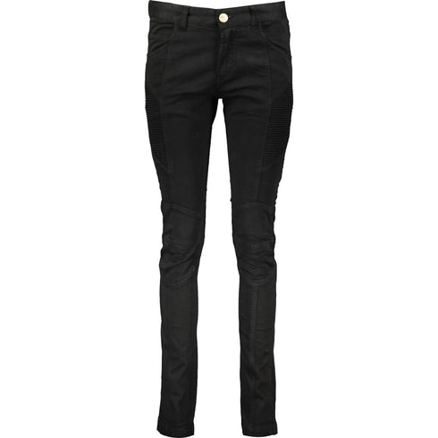 Pierre Balmain Super Skinny Black Jeans