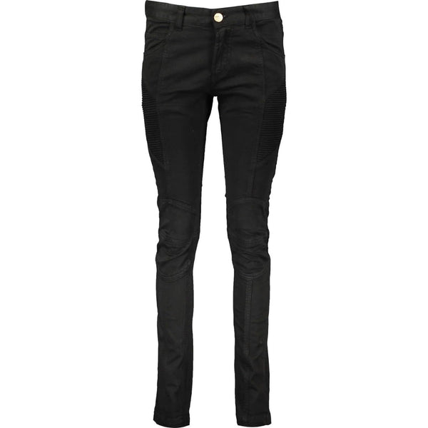 Pierre Balmain Super Skinny Black Jeans