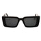 Off-White Savannah 1007 Black Dark Grey Sunglasses One Size
