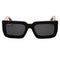 Off-White Boston 1007 Black / Dark Grey Sunglasses One Size