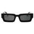 Off-White Lecce 1007 Black / Dark Grey Sunglasses One Size
