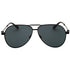 Off-White Ruston L 1007 Black / Dark Grey Sunglasses One Size