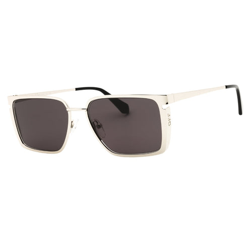 Off White Yoder 7207 Silver Dark Grey Sunglasses