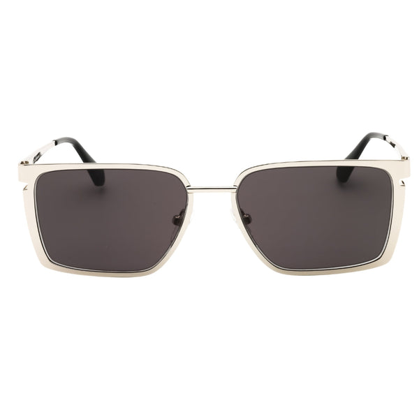 Off-White Yoder 7207 Silver / Dark Grey Sunglasses One Size