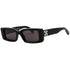 Off-White Arthur 1007 Black / Dark Grey Sunglasses One Size