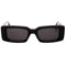 Off-White Arthur 1007 Black / Dark Grey Sunglasses One Size