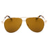 Off-White Ruston 7676 Gold / Gold Mirror Sunglasses One Size