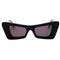 Off-White Af Accra 1007 Black / Dark Grey Sunglasses One Size