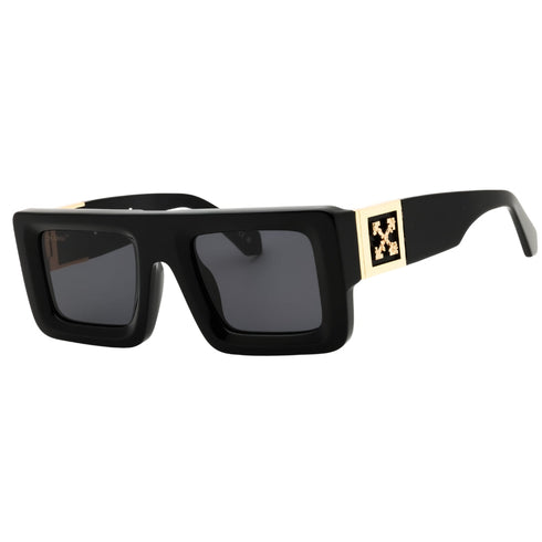 Off-White Leonardo 1007 Black / Dark Grey Sunglasses One Size