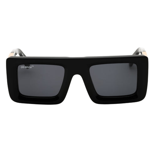 Off-White Leonardo 1007 Black / Dark Grey Sunglasses One Size