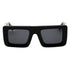 Off-White Leonardo 1007 Black / Dark Grey Sunglasses One Size