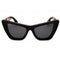 Off-White Edvard 1007 Black / Dark Grey Sunglasses One Size